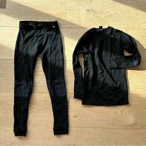 Helly Hansen Kids Ski Thermals - black - size 8 (128/8) in good condition.